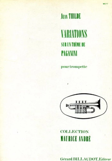 Variations sur un thème de paganini Visuel